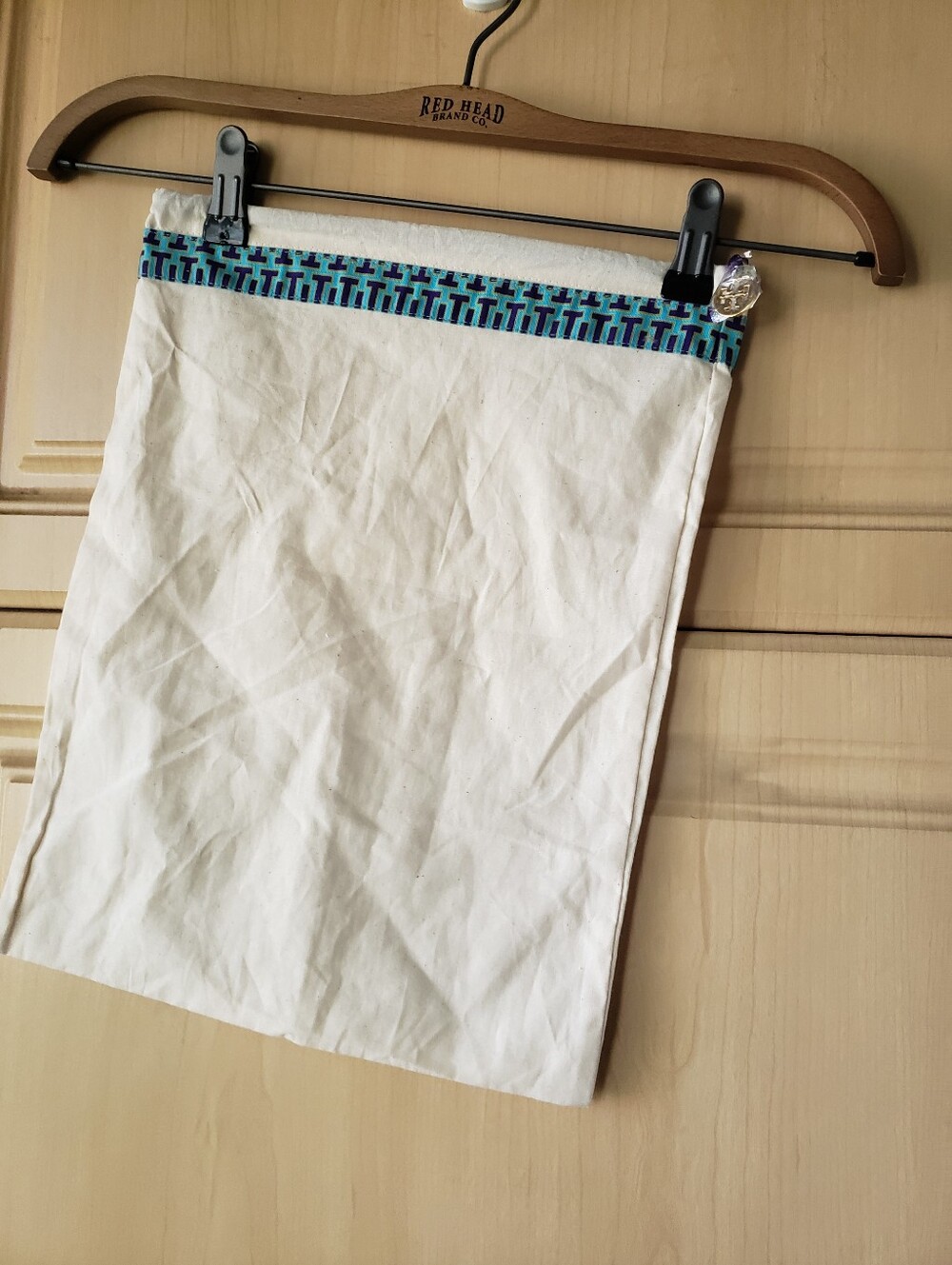 Tory Burch Canvas Drawstring Dust Bag